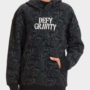 Target Wicked Defy Gravity Monkey Pullover Sweatshirt Black XS Paul Tazewell
